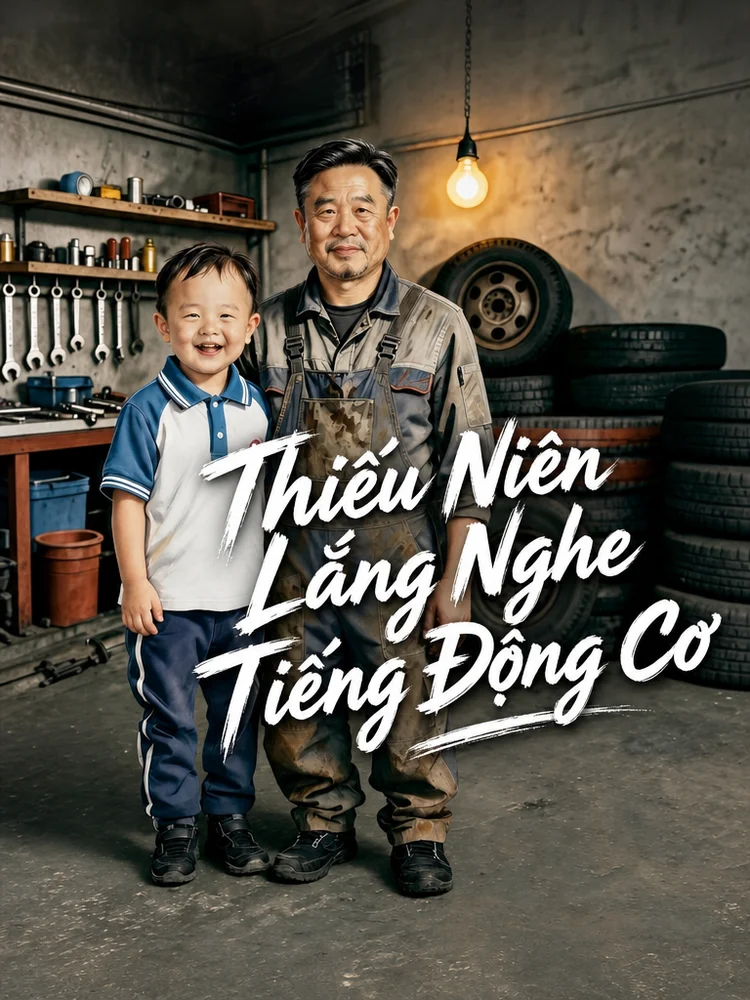 Thiếu Niên Lắng Nghe Tiếng Động Cơ